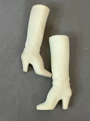 MEGO Cher TV Star Dolls White Tall Boots. Vintage Farrah Diana Ross More • $8.50