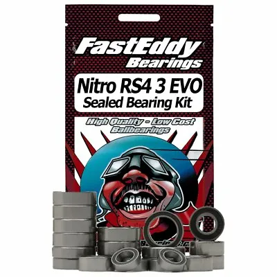$21.99 • Buy HPI Nitro RS4 3 EVO RTR Sealed Bearing Kit