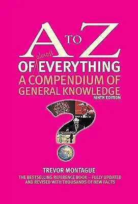 A To Z Of Almost Everything Trevor Montague  Har • £33.49