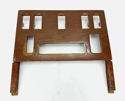 82 Mercedes W126 A/c Climate Control Dash Wood Trim Panel 1266830925 Oem • $52.78