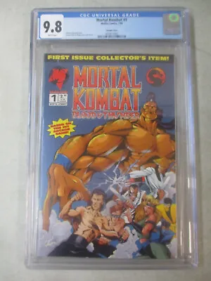 Mortal Kombat #1 Malibu Comics 7/94 Variant Cover Cgc Graded 9.8 • $99.99
