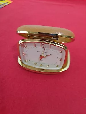 Vintage Phinney Walker Travel Alarm Clock Germany Works • $29.99