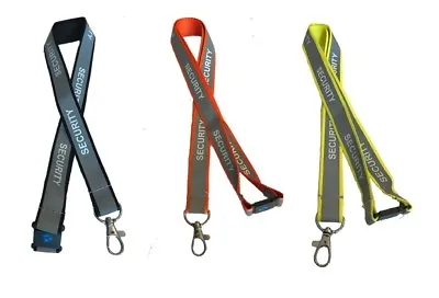 Reflective Security / Sia  Lanyard With Safety Breakaway - Free Shipping • £4.25