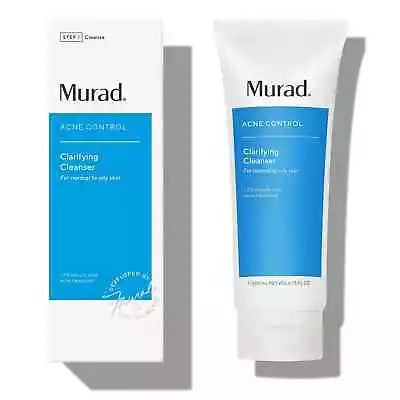 Clarifying Cleanser By Murad  ACNE CONTROL 6.75 Oz Cleanse 200ML NEW IN BOX • $19.99