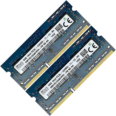 2x 8GB Memory RAM PC3L 12800 DDR3 1600 MHz 1.35V Laptop Notebook SODIMM 204 Lot • £3.83