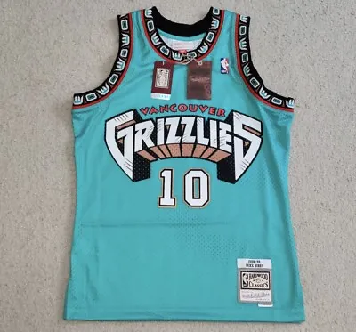 Mike Bibby Mitchell & Ness Vancouver Grizzlies Swingman Jersey XXL MSRP $135 • $69.99