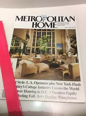 Metropolitan Home Incorporating Apartment Life Magazine May 1981 • $17