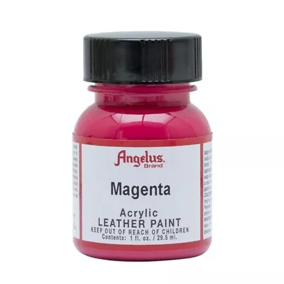 £6.95 • Buy Angelus Acrylic Leather Paint Shoes Bags Trainers Sneakers 1oz 4oz 160+ Colours