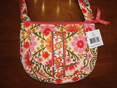 VERA BRADLEY Purse LIZZY Crossbody FOLKLORIC - Mini Hipster Style - New With Tag • $32.95