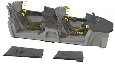 Eduard 1/48 Grumman F-14A Tomcat Cockpit For Tamiya Kit • $32.95