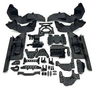 Axial SCX6 Jeep Wrangler PLASTIC PARTS Bumpers Slider Towers Braces AXI05000 • $94.57