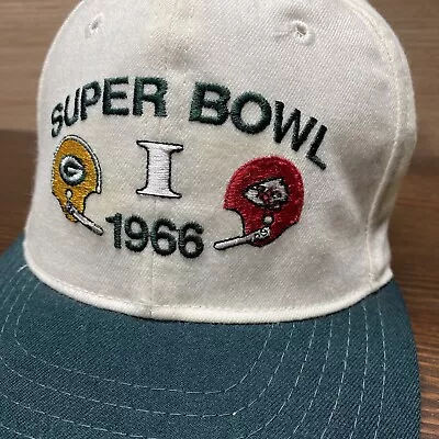 Super Bowl 1-1966 Packers/Chiefs Vintage Hat USA Made  • $30