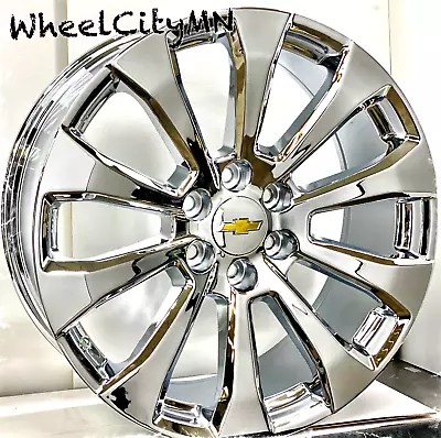 22  Chrome 2022 Chevy Silverado High Country OE 5922 Replica Wheels Tahoe 6x5.5 • $1699.99