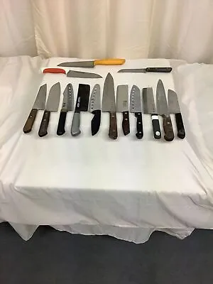 Japanese Vintage Kitchen Knife 14types Blade Length 4.72~9.84inch Hocho Kaneyosi • $169.87
