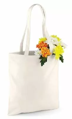 Cotton Tote Bag PLAIN Or PRINTED Shoppers Bags Ideal For Printing Buy In Bulk • £7.75