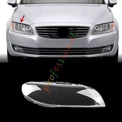 For Volvo S80 2009-2015 Right Side Headlight Clear Lens Replace Cover + Sealant • $106.95