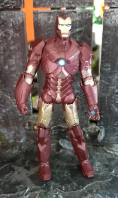 Marvel Universe Dark Red 3.75  Inch Iron Man Action Figure (28c) • £7.99