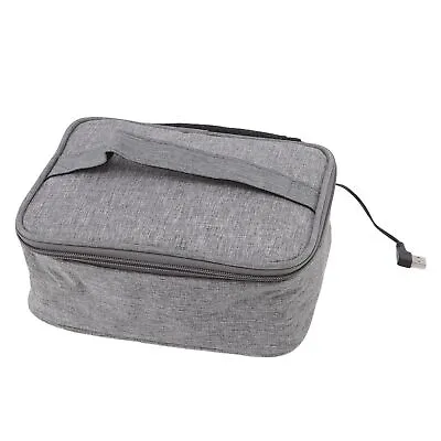 Car Food Warmer Portable Oven USB Heating Heated Lunch Box For Office Travel • £14.83