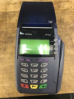 Verifone Vx510 Dial Credit Card Terminal - PCI Compliant . No Power Cord . • $20