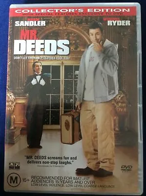 Mr Deeds DVD Adam Sandler Movie - SAME / NEXT DAY FAST POST • $11.50