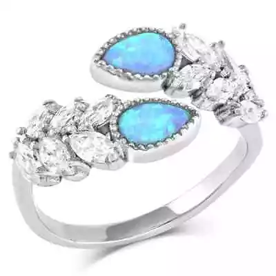 Montana Silversmiths MYSTIC FALLS OPAL CRYSTAL RING One Size Silver Turquoise • $90