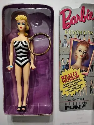 $10 • Buy 1959 Barbie - Key Chain  Original Barbie    - Blonde 1995 Mattel Original Box