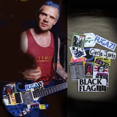 Flea Guitar Stickers C-Punk Modulus FB-4 Never Mind..Germs • $43