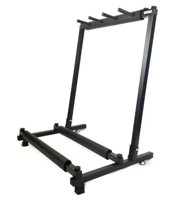 $48 • Buy Guitar Stand Fits 3 Guitars Bass Display Rack Metal Material Anti-collision Foam