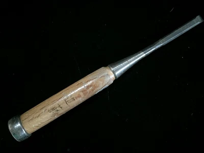 £24.13 • Buy H0182 Japanese Vintage Carving Chisel TATAKI NOMI Carpenter Tools Wooden
