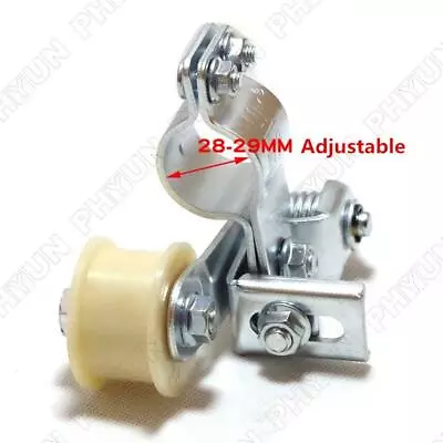 Silver Motorcycle Chain Tensioner Spring Pulley Auto Guide For 420/428/520 Chain • $22.49