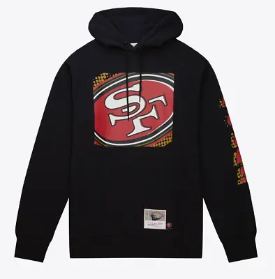 Authentic Mitchell & Ness San Francisco 49ers Big Face 7.0 Hoodie • $55