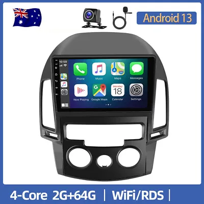 For Hyundai I30 2006-2011 Car Radio Stereo Android 13 Gps Carplay Head Unit 64g • $179.33