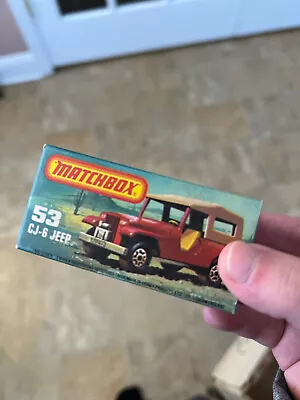 Matchbox 53 Cj-6 Jeep • $159