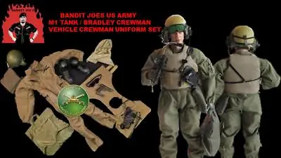 1/6 Scale US Army M1-Tank Vehicle Crewman Uniform Set - MINT IN BOX • $100