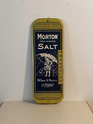 Morton Salt Thermometer • $175