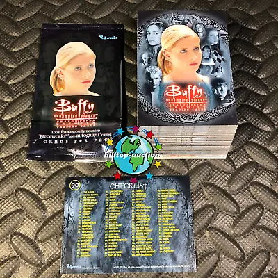 Buffy Vampire Slayer Season 7 Complete 90-trading Card Set+wrapper 2003 Inkworks • $14.32