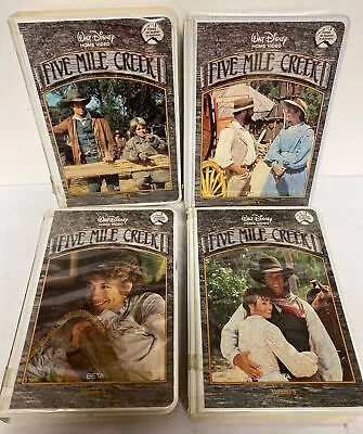 WALT DISNEY FIVE MILE CREEK VOLUME 3456 BETA MAX VIDEO RARE Lot Of 4. • $35.69