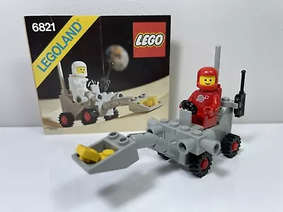 LEGO Vintage Set 6821-1 Shovel Buggy Classic Space 1980 INCOMPLETE • $29.95