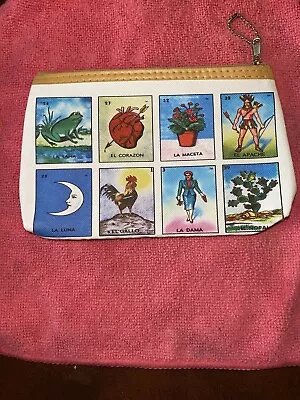 Loteria Clutch Bag Mexican Artistry • $5.97