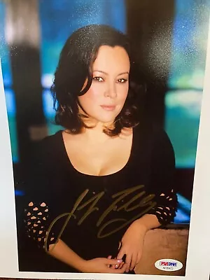 Jennifer Tilly    Autographed 8x10 Photo Bride Of Chucky Promo Signed PSA COA • $63.99