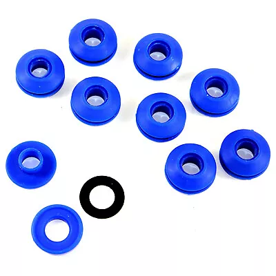 10 Plastic Snap Eyelets Grommet Self Sealing Groundsheet Tarpaulin Awning Cover • £2.95