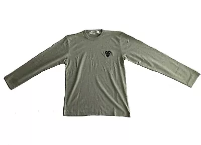 £28.50 • Buy Comme Des Garçons CDG Play Cotton Long Sleeve T-shirt Size S