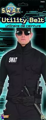 S.W.A.T. Costume Utility Belt Adult One Size Fits Most • $18.99