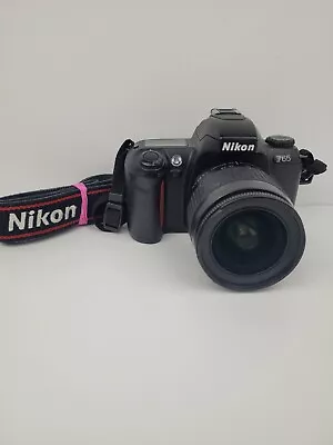 NIKON F65 AF - 35mm SLR Film Camera With 28 - 80mm AF Nikon Nikkor Lens Tested  • $79.64