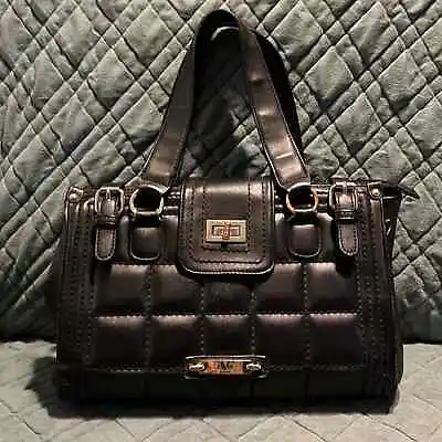 Versace Italia 1969 Black Leather Bag • $125