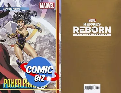 Heroes Reborn #6 (2021) 1st Printing Bagley Connecting Trade Variant Cover • £4.25