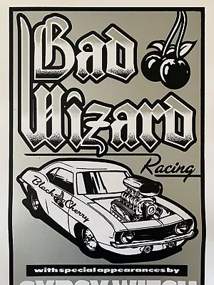 2003 Rock Roll Concert Poster Bad Wizard Gypsy Witch Mike Martin S/N LE # 50/100 • $59.98