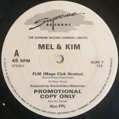 Mel & Kim - FLM (12  Promo) • £13.49