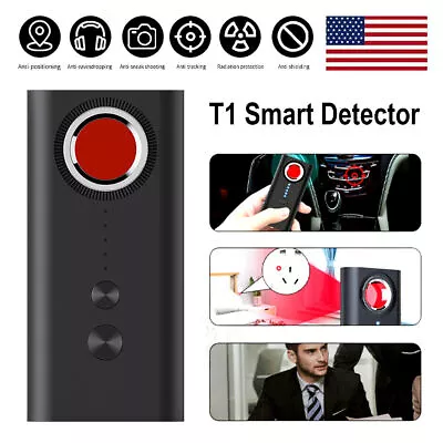 Anti Spy RF Detector Hidden Camera Finder Bug Wireless Signal Alarm Scanner • $16.99