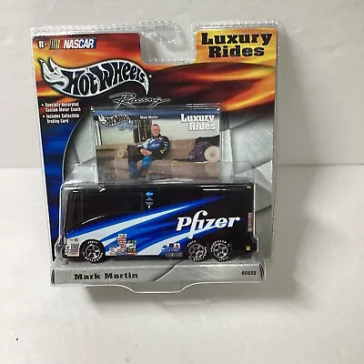 Not Wheels NASCAR Luxury Rides Mark Martin Motor Home Scale ￼? • $9